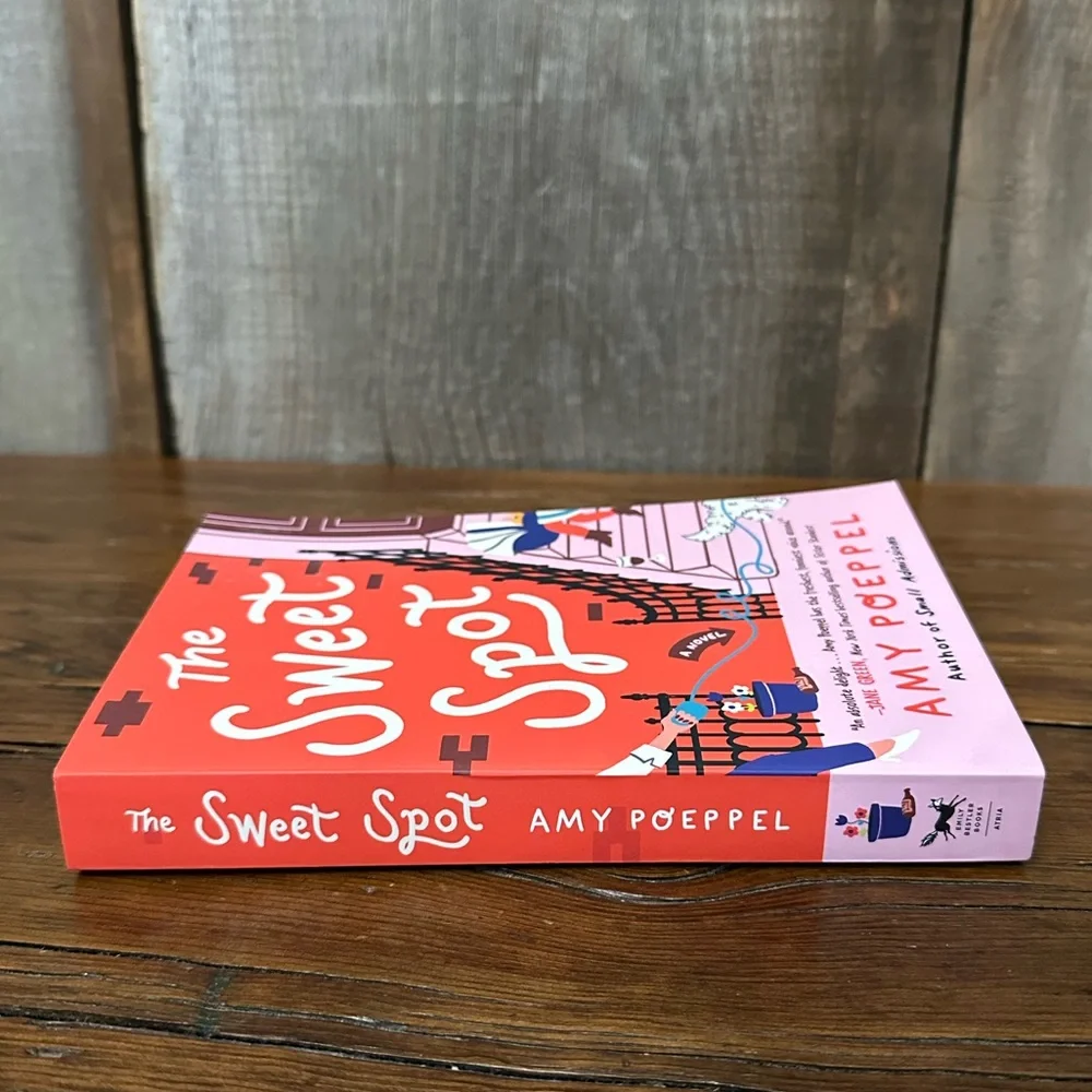 The Sweet Spot by Amy Poeppel Paperback Book Fiction Romance Humor Book Tok